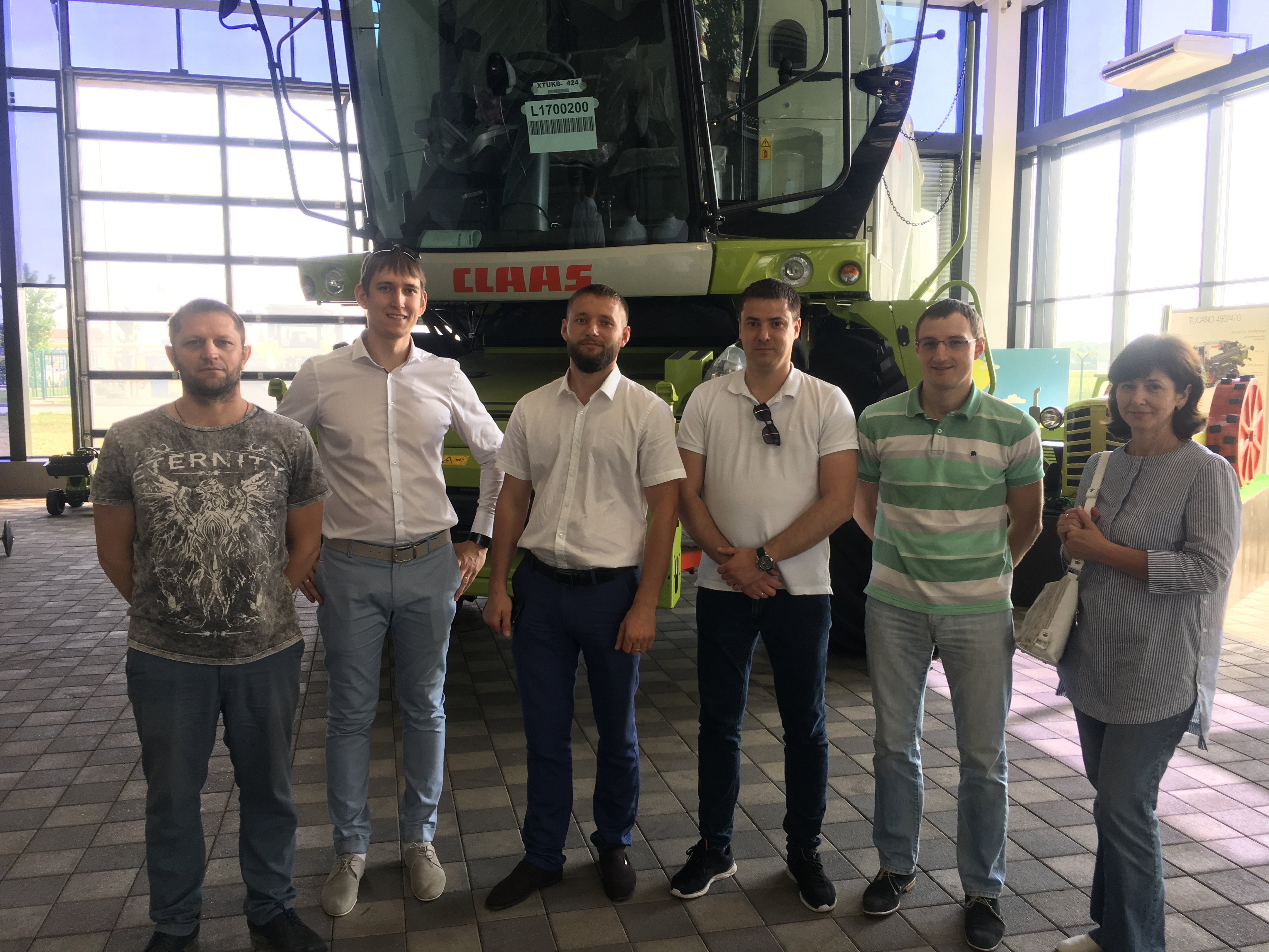 Завод CLAAS принял делегацию гостей ПАО «Группа Черкизово»